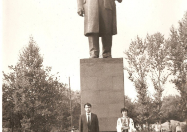Краснокутск, открытие памятника Ленину
