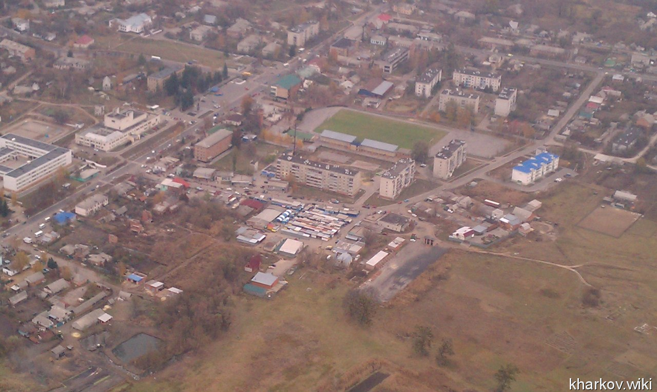 Краснокутск, с высоты птичьего полета