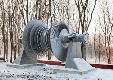 Памятник паровой турбине