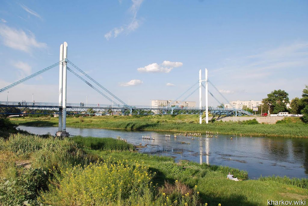 Изюм, Пешеходный мост