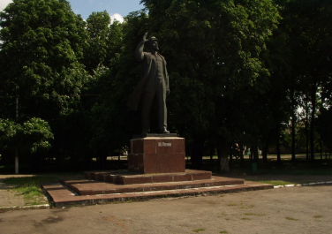 Сахновщина, памятник В.И.Ленину