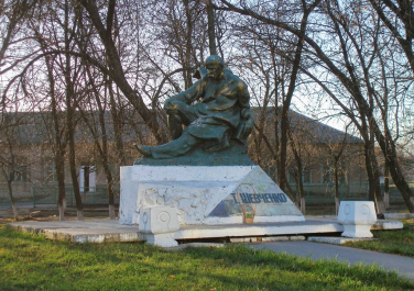 Близнюки, памятник Т.Г. Шевченко